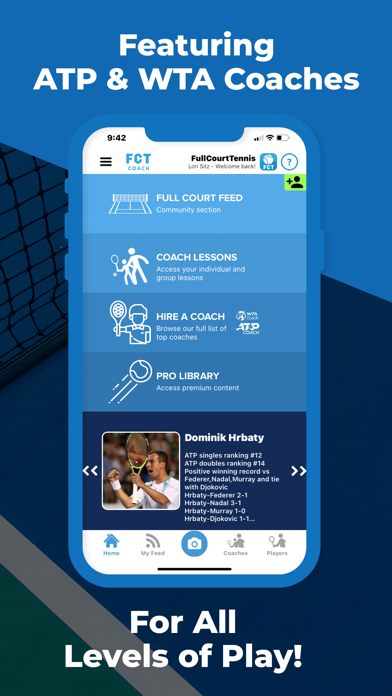 Full Court Tennis Screenshot