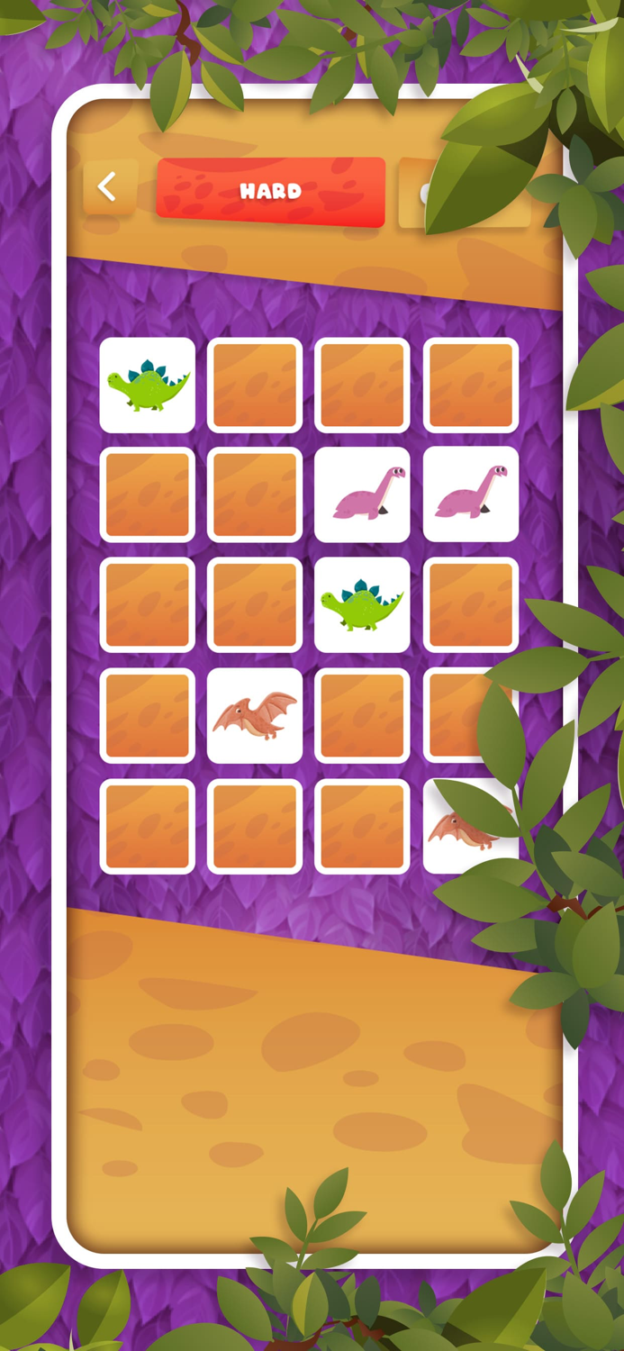 Dinosaur memory Concentration