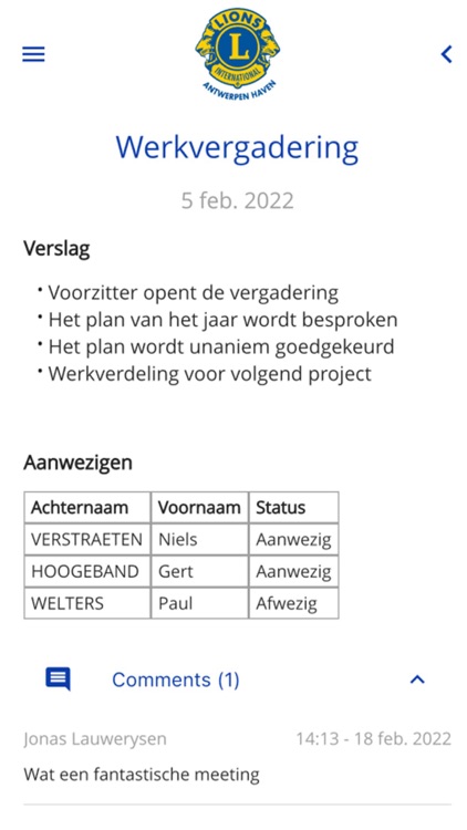 Lions Club Antwerpen Haven