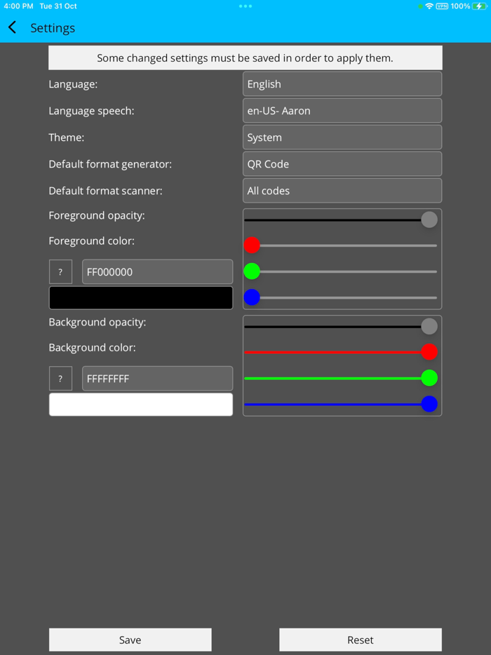 Barcode generator and scanner