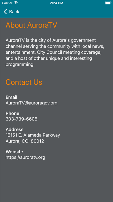 AuroraTV.org Screenshot