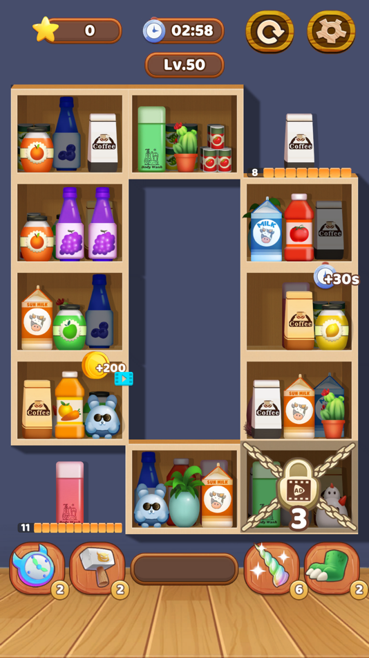 #9. Triple Goods: Match & Sort 3D (iOS) 由: ANTADA TECHNOLOGY COMPANY LIMITED
