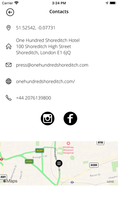 One Hundred Shoreditch Screenshot