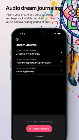Dreamlyzer: Dream Analysis screenshot 1