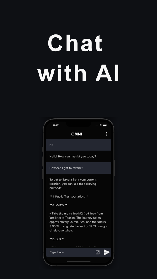 #2. Omni: Chat with Gemini AI (iOS) 由: Falat Huseyin Ekmen