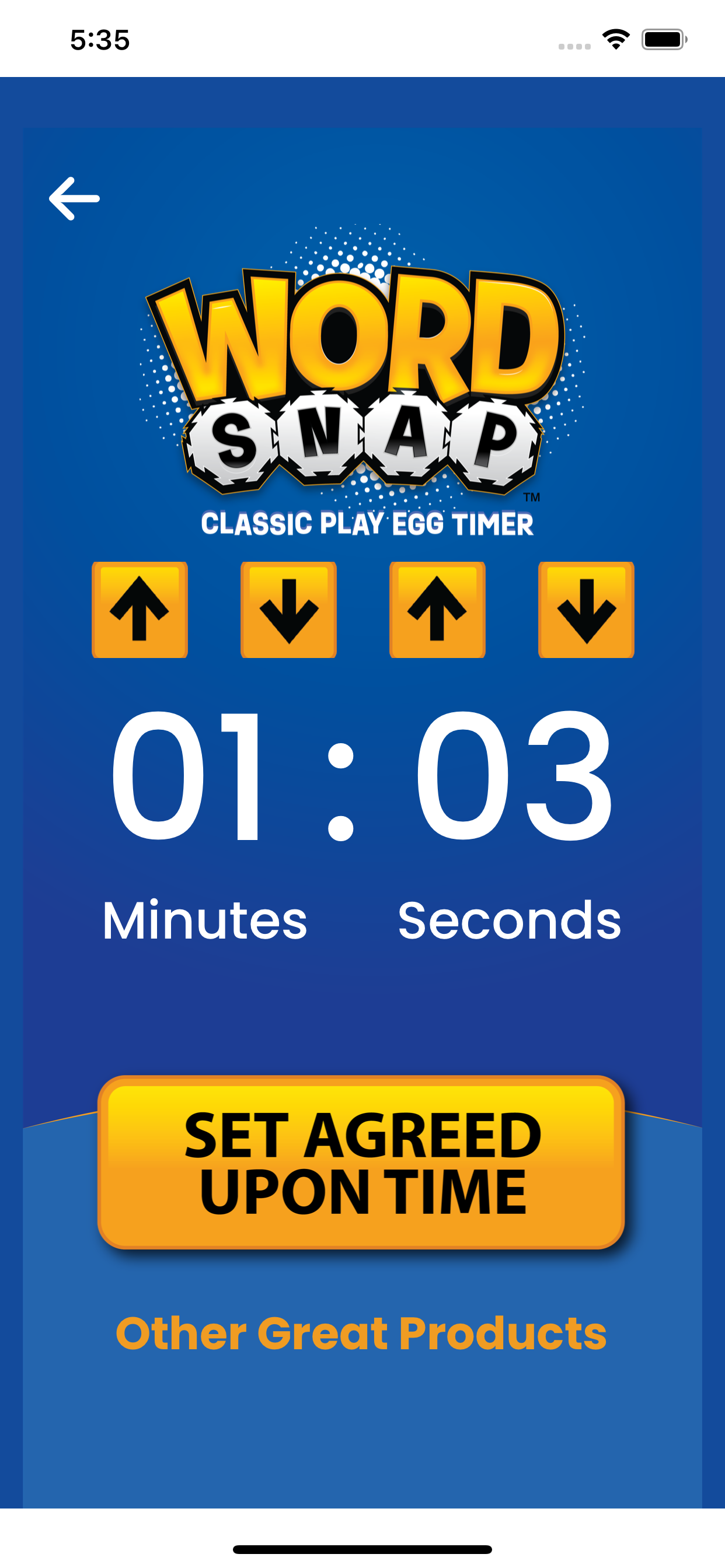 WordSnap Timer
