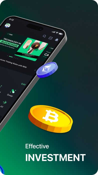 Nami Exchange: Buy BTC, Crypto Screenshot