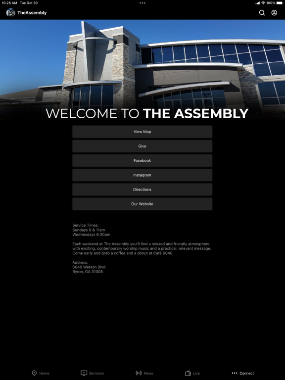 The Assembly GA iPad screenshot 5 - Education app