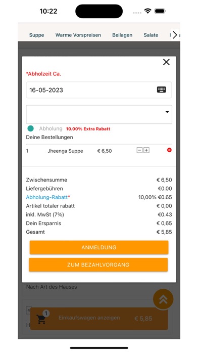 Haveli Indisches Restaurant Screenshot