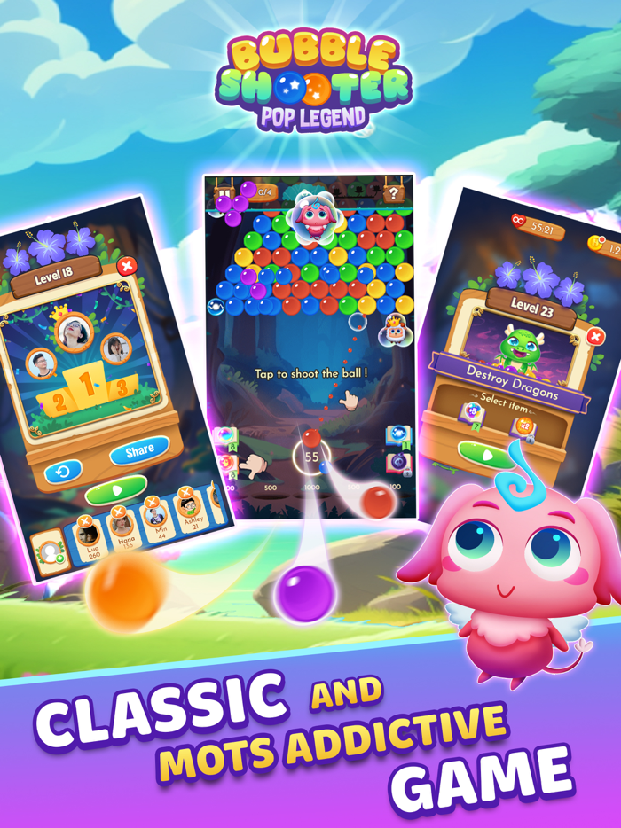Bubble Shooter Pop Legend