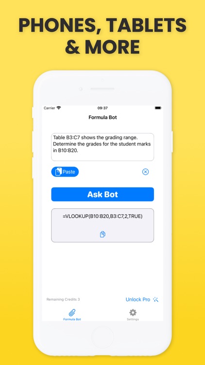 Spreadsheet Formula AI