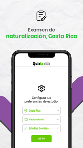Quiziz Naturalización CR screenshot