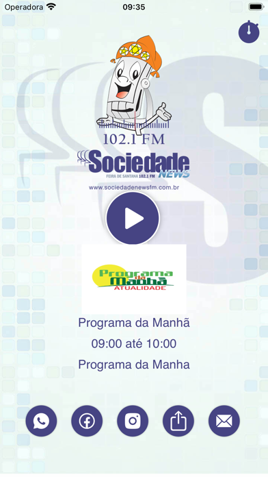 Sociedade News FM Screenshot