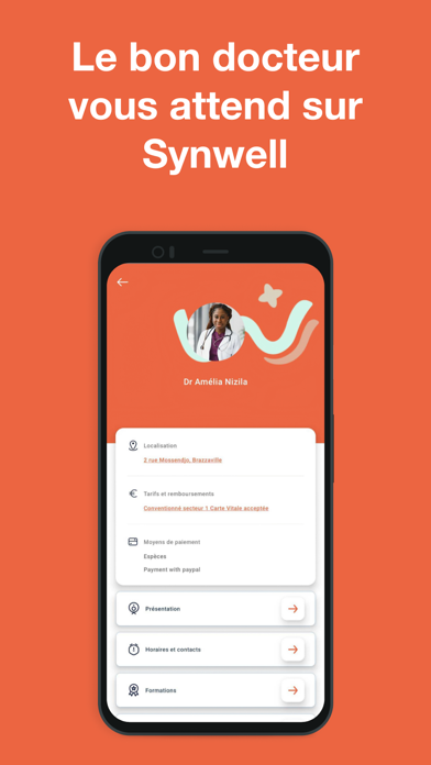 Synwell - Patient Screenshot