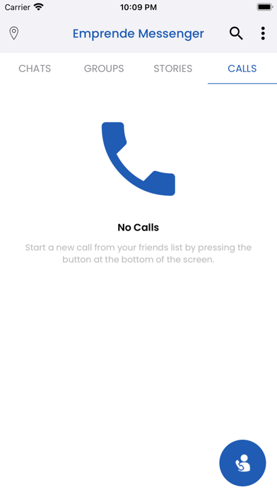 Emprende Messenger Screenshot