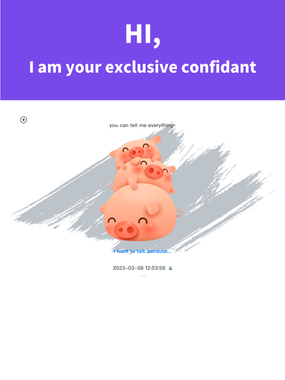 Confide Dolls - Comfort You iPad screenshot 1 - Health & Fitness app