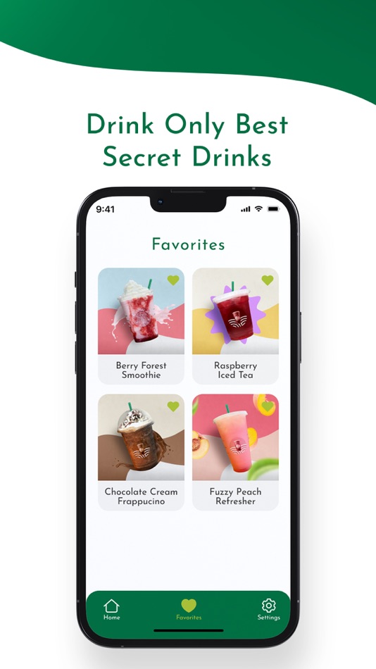 #5. Secret Menu Drink Only Best (iOS) Przez: Bugra Baskaya