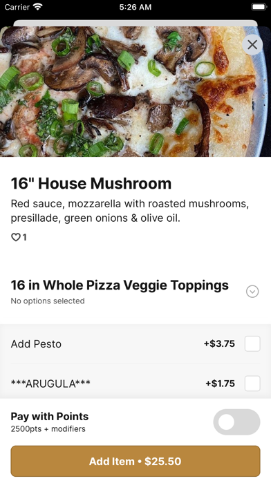 Philomena Pizza Screenshot
