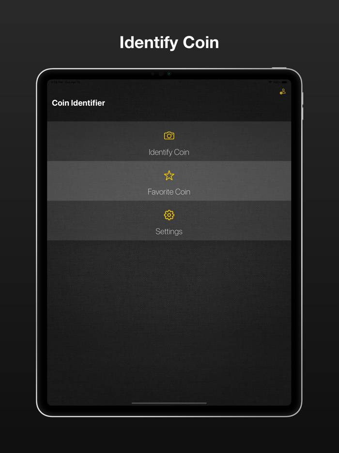 Coin Snap Identifier For Coin