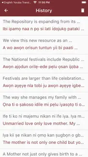 english yoruba translator iphone screenshot 4