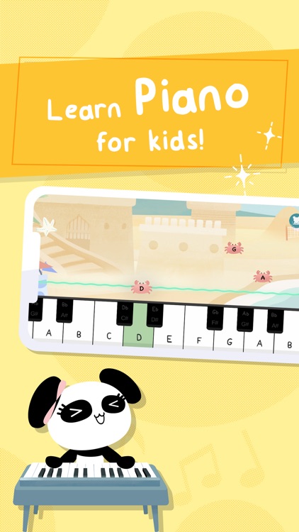Kids Piano Games: Panda Corner