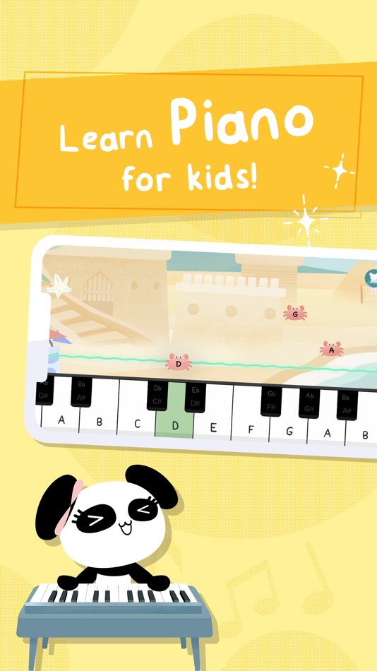 #3. Kids Piano Games: Panda Corner (iOS) بواسطة: Panda Corner