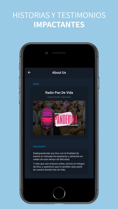 Radio Pan De Vida Screenshot
