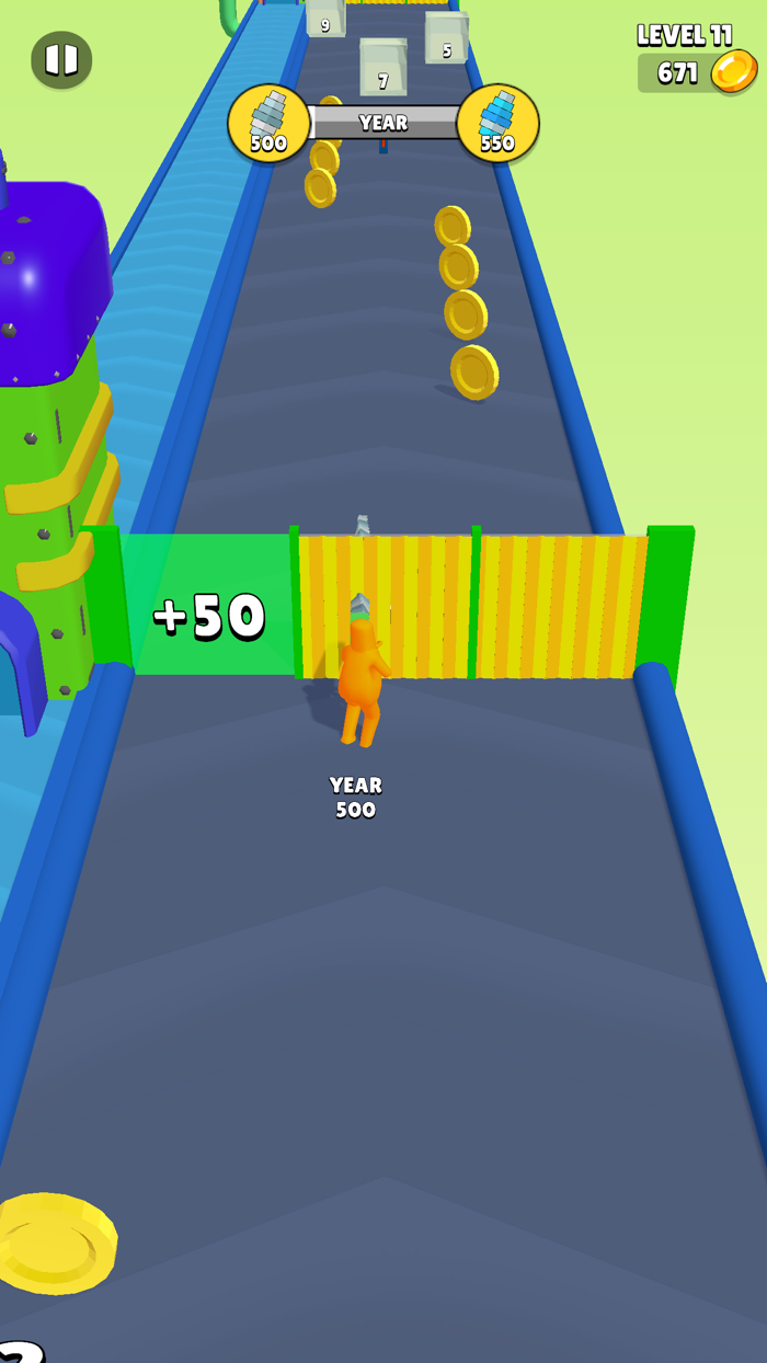 Cube Crusher Runner 3D