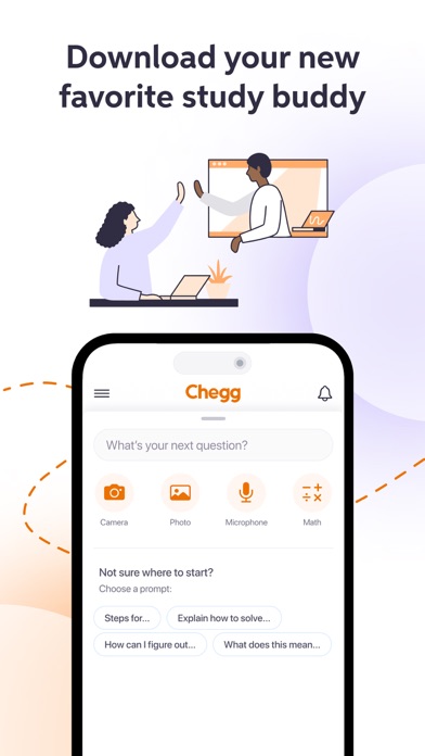 Chegg Study - Homework Help Screenshot