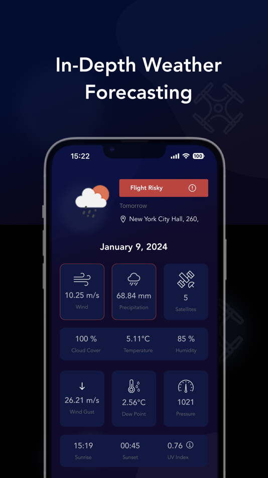 #2. Flyim - Drone Weather Guide (iOS) 由: Cropim