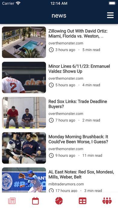 Boston Baseball Sox Edition Screenshot