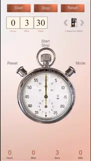clockzone: chrome stopwatch ed iphone screenshot 3