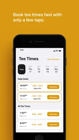 Game screenshot Palmbrook Golf Tee Times apk