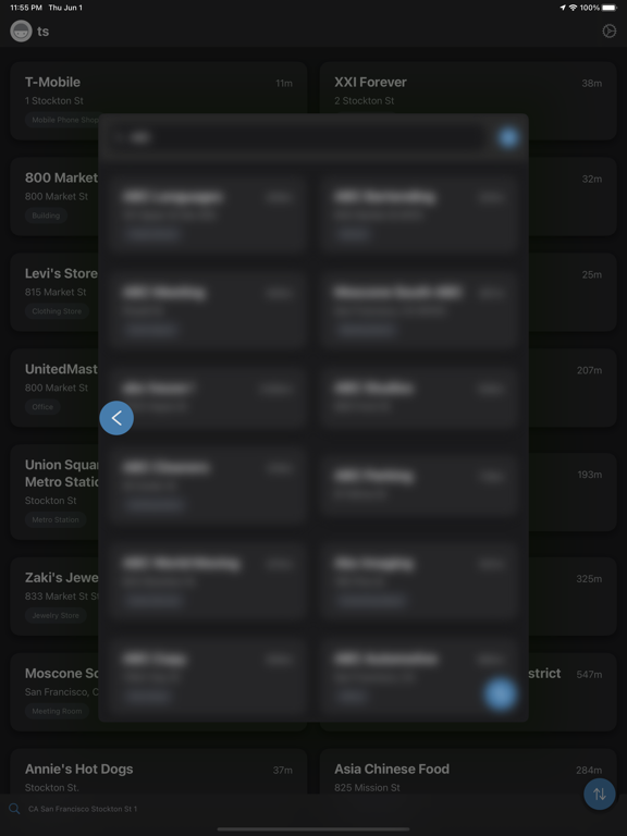 OneSquare2 iPad screenshot 6 - Social Networking app