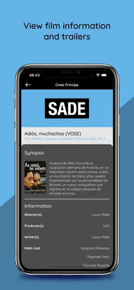 Game screenshot Cines GrupoSade apk