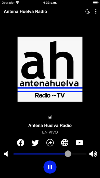 Antena Huelva Radio Screenshot