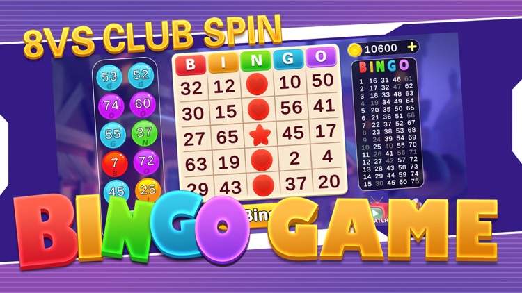Bingo Game - 8VS Club Spin