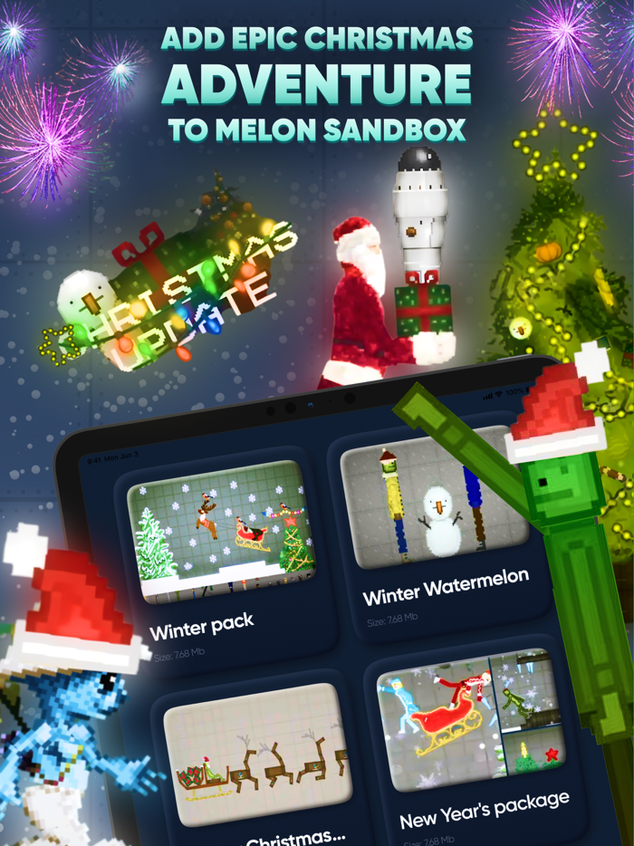 Christmas Mods Melon Sandbox
