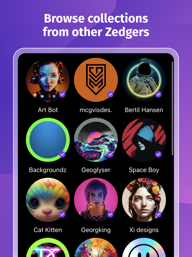 ‎ZEDGE™ Wallpapers & Ringtones Screenshot