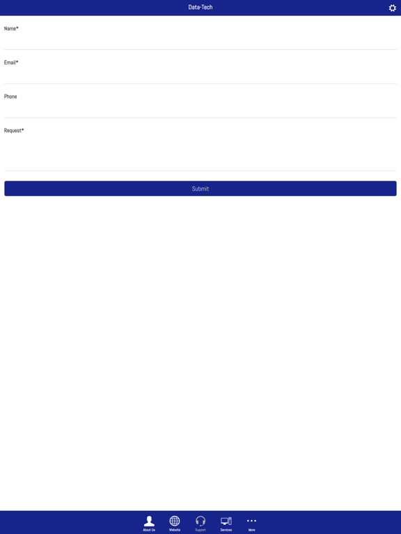 Data-Tech Managed IT iPad screenshot 3 - Business app