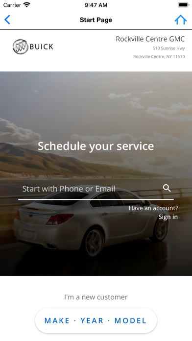 Rockville Centre GMC Screenshot