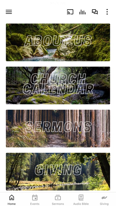 Cedar Creek Bible Church Screenshot