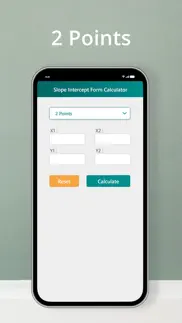 slope intercept form cal iphone screenshot 2