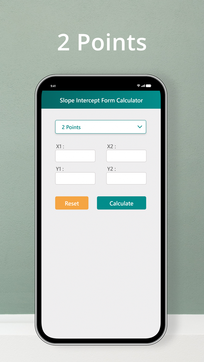 Slope intercept form Cal