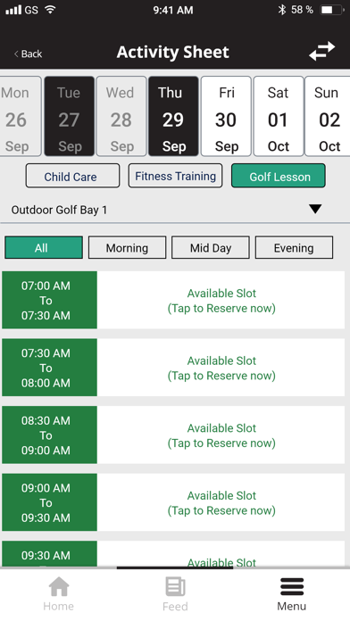 Park Ridge Country Club. Screenshot