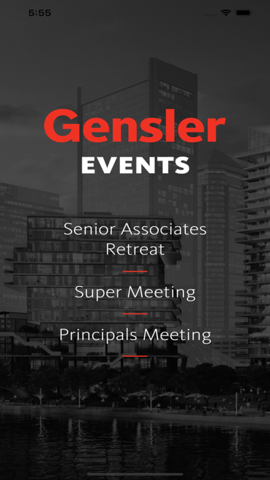 Gensler Meetings Screenshot
