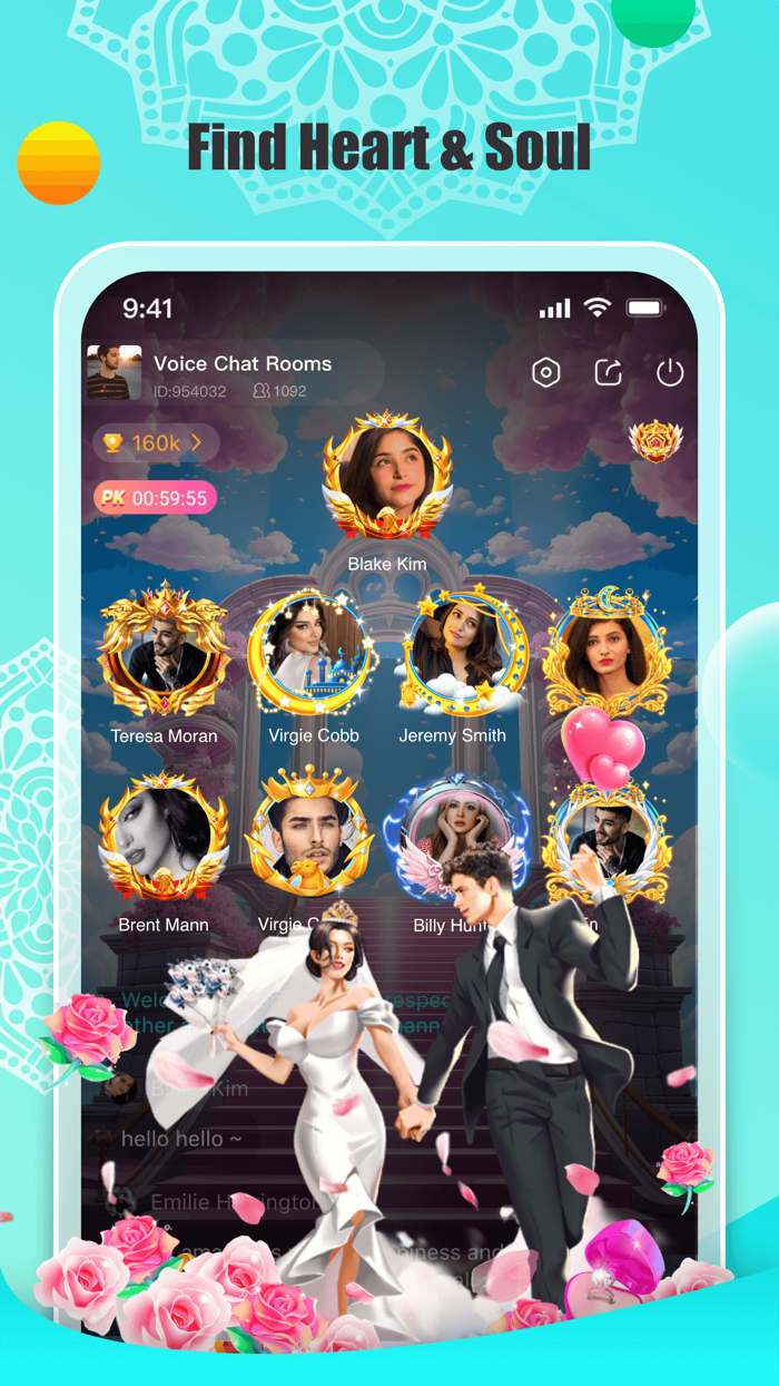 Lama-Voice Chat Rooms