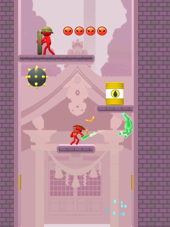 Screenshot #5 pour Blob Ninja Fight - Stickman