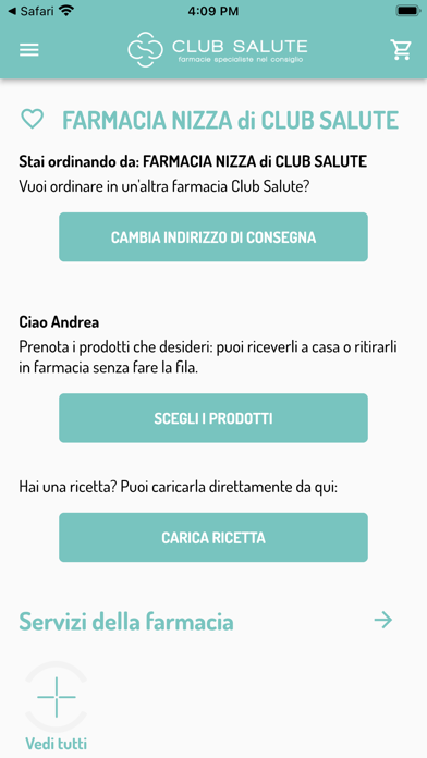 Club Salute Farmacie Screenshot