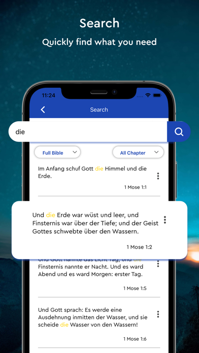 Deutsch Luther Bibel* Screenshot